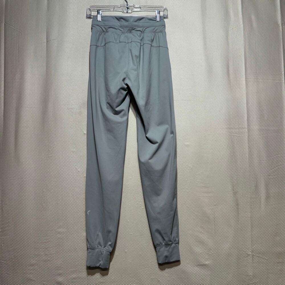 Zyia Active Gray Jogger Pants Size M Drawstring Waist Pockets Athleisure Pockets - Picture 8 of 10